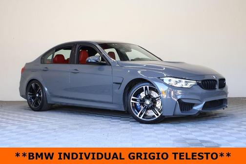 Grigio Telesto Pearl 2018 BMW M3 Base