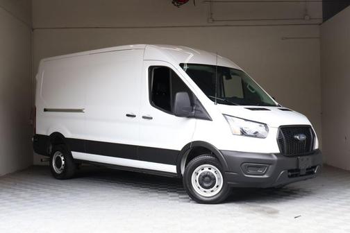 Oxford White 2024 Ford Transit-250 148 WB Medium Roof Cargo