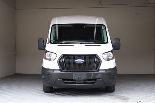 Oxford White 2024 Ford Transit-250 148 WB Medium Roof Cargo