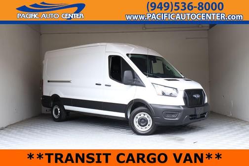 Oxford White 2024 Ford Transit-250 148 WB Medium Roof Cargo