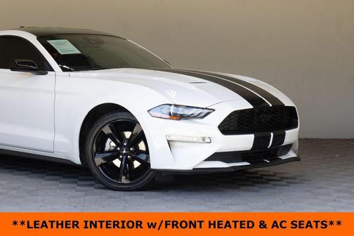 Oxford White 2021 Ford Mustang EcoBoost Premium