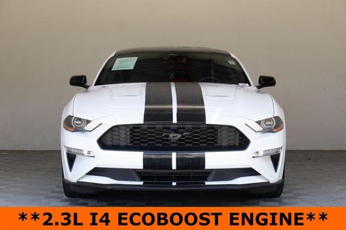 Oxford White 2021 Ford Mustang EcoBoost Premium