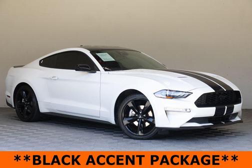 Oxford White 2021 Ford Mustang EcoBoost Premium