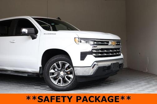 Summit White 2025 Chevrolet Silverado 1500 LT