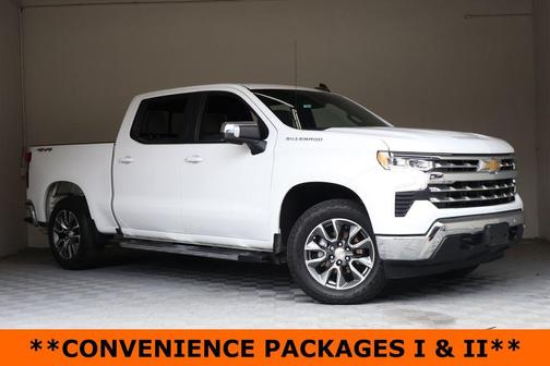 Summit White 2025 Chevrolet Silverado 1500 LT