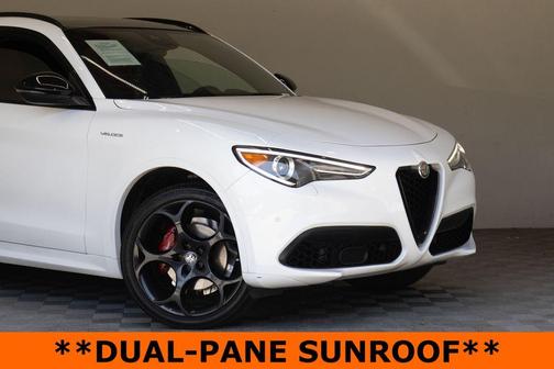 Alfa White 2023 Alfa Romeo Stelvio Veloce