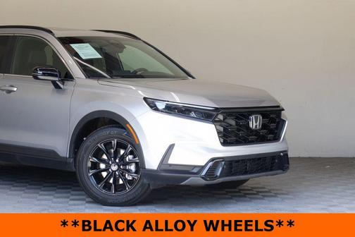 Silver 2025 Honda CR-V Hybrid Sport-L