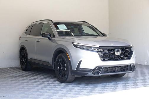 Silver 2025 Honda CR-V Hybrid Sport-L