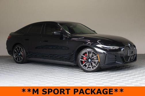 Black Sapphire Metallic 2024 BMW i4 Gran Coupe eDrive40