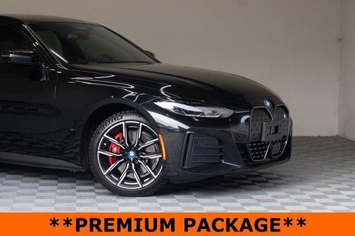 Black Sapphire Metallic 2024 BMW i4 Gran Coupe eDrive40
