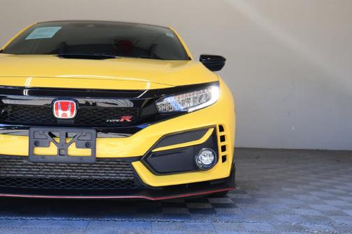 Yellow 2021 Honda Civic Type R Limited Edition