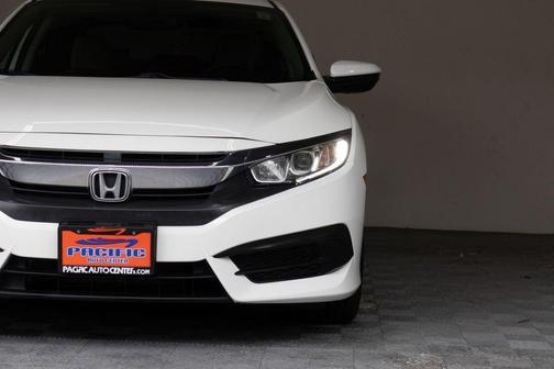 White Orchid Pearl 2017 Honda Civic EX