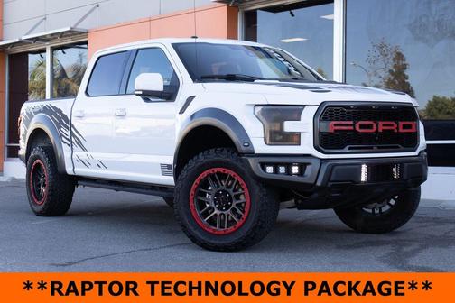 Oxford White 2018 Ford F-150 Raptor
