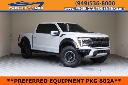 White Metallic 2025 Ford F-150 Raptor