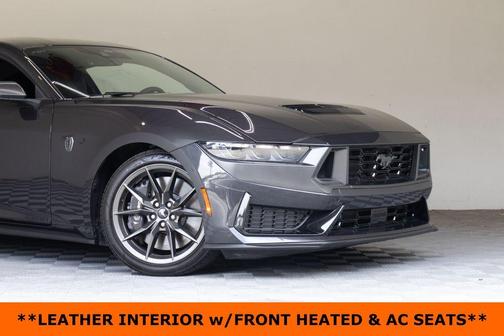 Dark Matter Gray Metallic 2024 Ford Mustang Dark Horse
