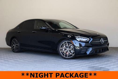 Black 2022 Mercedes-Benz E-Class E 350