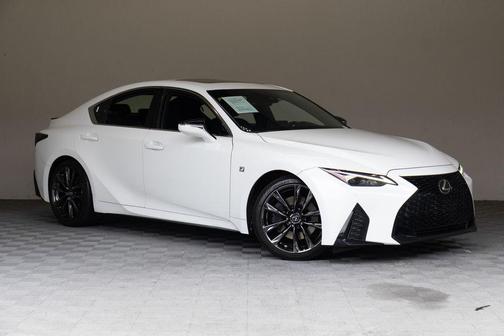 Ultra White 2022 Lexus IS 350 F Sport
