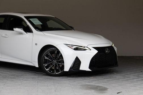 Ultra White 2022 Lexus IS 350 F Sport