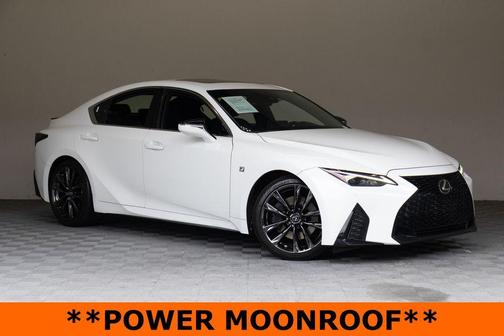 Ultra White 2022 Lexus IS 350 F Sport