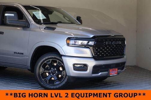 Billet Silver Metallic Clearcoat 2025 RAM 1500 Big Horn/Lone Star