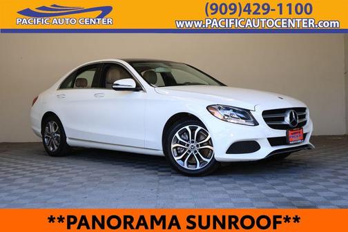 White 2017 Mercedes-Benz C-Class C 300