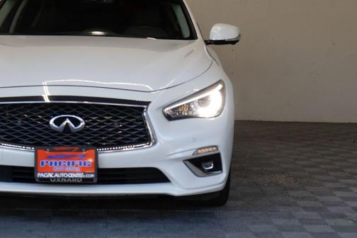 Majestic White 2023 INFINITI Q50 LUXE