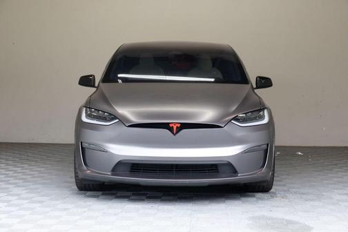 White 2022 Tesla Model X Plaid