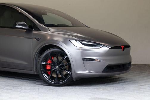 White 2022 Tesla Model X Plaid