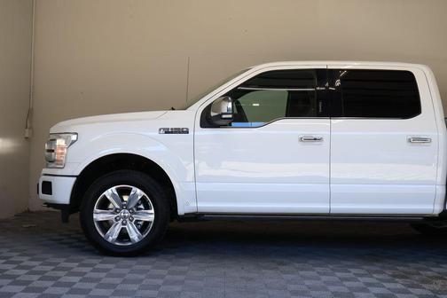 White Metallic 2020 Ford F-150 Platinum