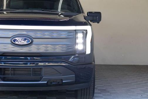Blue Metallic 2024 Ford F-150 Lightning LARIAT
