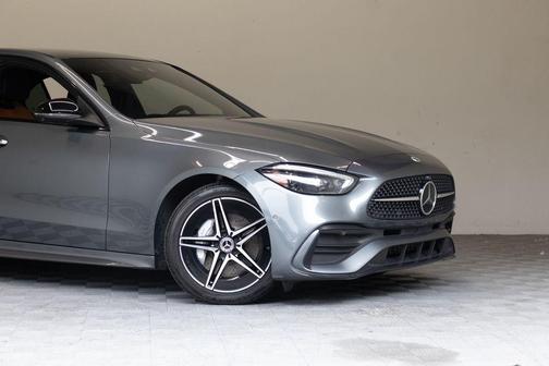 Gray 2024 Mercedes-Benz C-Class C 300