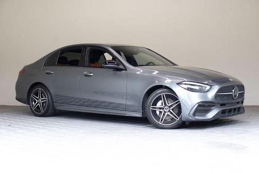 Gray 2024 Mercedes-Benz C-Class C 300