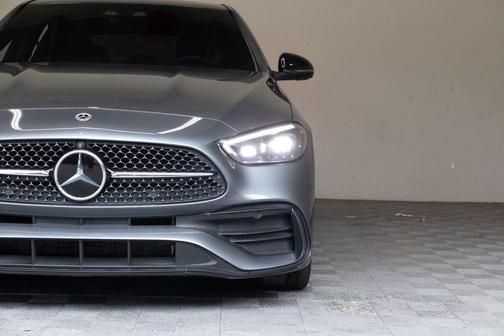 Gray 2024 Mercedes-Benz C-Class C 300