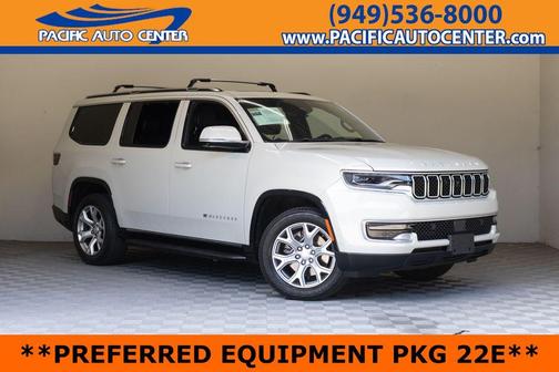 Luxury White Pearlcoat 2022 Jeep Wagoneer Series I