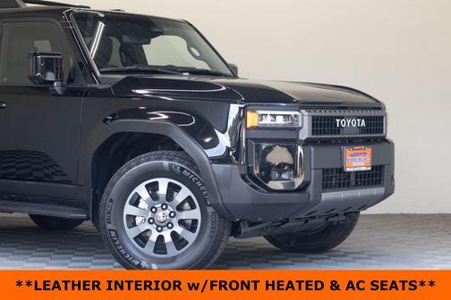 Black 2024 Toyota Land Cruiser Base