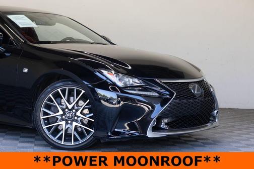 Black 2016 Lexus RC 350 Base