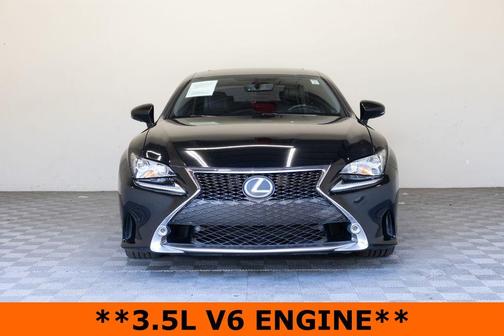 Black 2016 Lexus RC 350 Base
