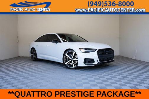 Glacier White Metallic 2022 Audi S6 2.9T Premium Plus