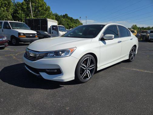 WHITE 2016 Honda Accord Sport