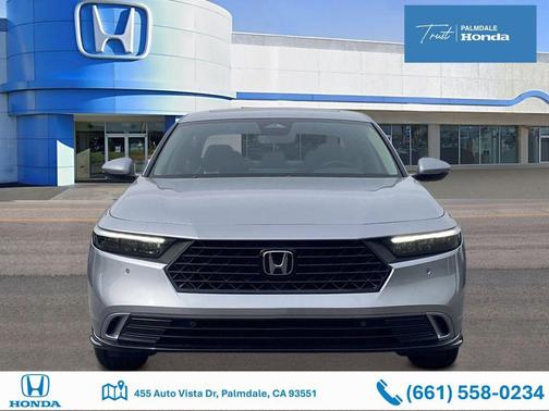 Solar Silver Metallic 2026 Honda Accord Hybrid EX-L
