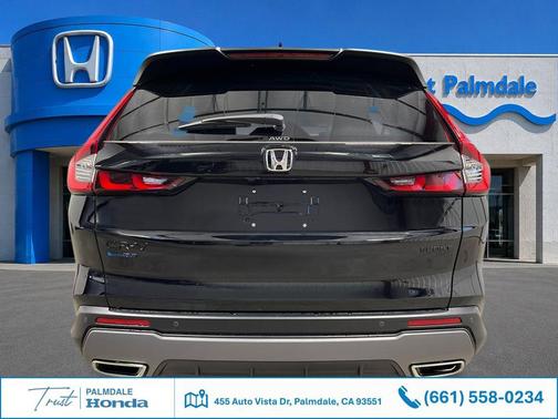 Crystal Black Pearl 2026 Honda CR-V Hybrid Sport-L AWD