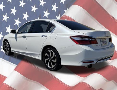 White Orchid Pearl 2017 Honda Accord EX-L