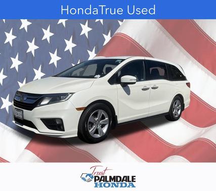White Diamond Pearl 2019 Honda Odyssey EX