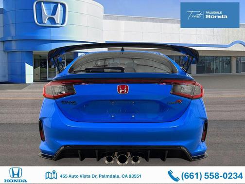 Boost Blue Pearl 2026 Honda Civic Type R
