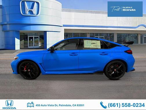 Boost Blue Pearl 2026 Honda Civic Type R