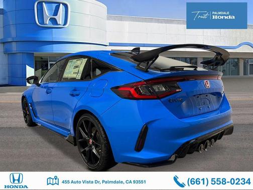 Boost Blue Pearl 2026 Honda Civic Type R