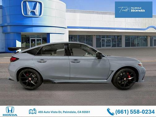 Sonic Gray Pearl 2026 Honda Civic Type R