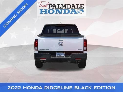 2022 Honda Ridgeline Black
