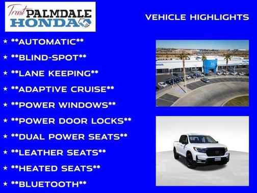 2022 Honda Ridgeline Black