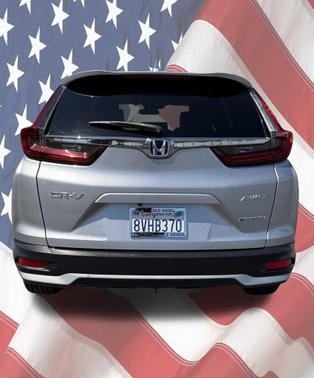 Lunar Silver Metallic 2021 Honda CR-V Hybrid EX